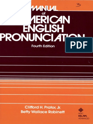 Manual of American English Pronunciation (PDFDrive) PDF, PDF, Stress  (Linguistics)