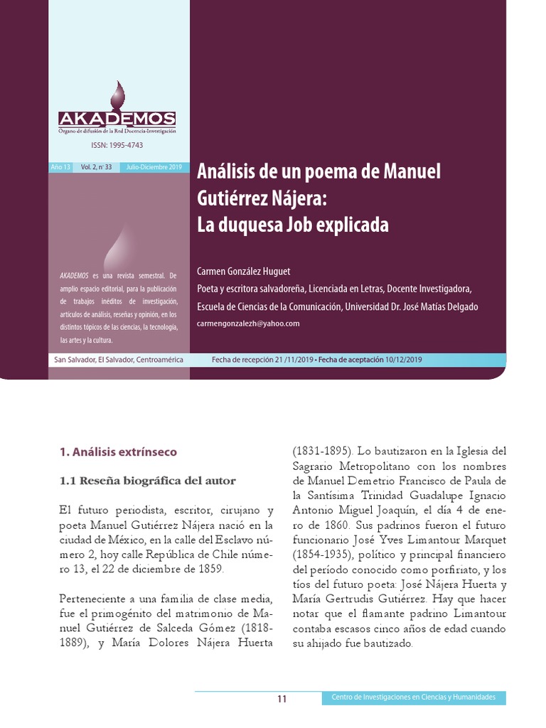 Análisis de la vida y obra del poeta modernista mexicano Manuel