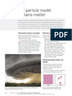 The Particle Model Explains Matter