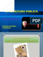 Escritura Publica