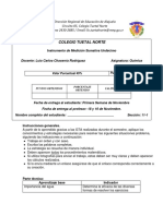 Ims 11° Colegio Tuetal Norte Quimica Luis Carlos Chavarria Rodriguez PDF