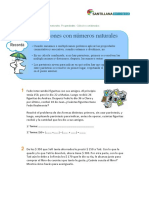 Matemática 6 - Secuencia 1 - Operaciones Con Naturales PDF