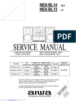 Service Manual: NSX-BL14 NSX-BL13