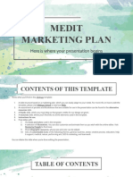Medit Marketing Plan by Slidesgo