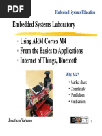 Embedded Systems Laboratory: - Using ARM Cortex M4 - From The Basics To Applications - Internet of Things, Bluetooth