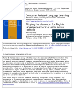 Computer Assisted Language Learning