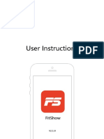FitSHOW 2.1 User - Instructions v1
