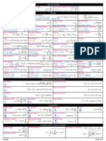 PHYS 369 Formula Sheet Combined