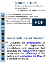 Facility Layout Design Fundamentals
