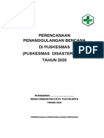 CONTOH PUSKESMAS DISASTER PLAN (PDP) PERENCANAAN  BENCANA PUSKESMAS (1)