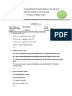 Soal - Patologi CBT