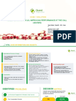 Quest Diagnostics (A) : Improving Performance at The Call Centers