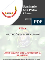 GUIA. Nutricion Seres Humanos