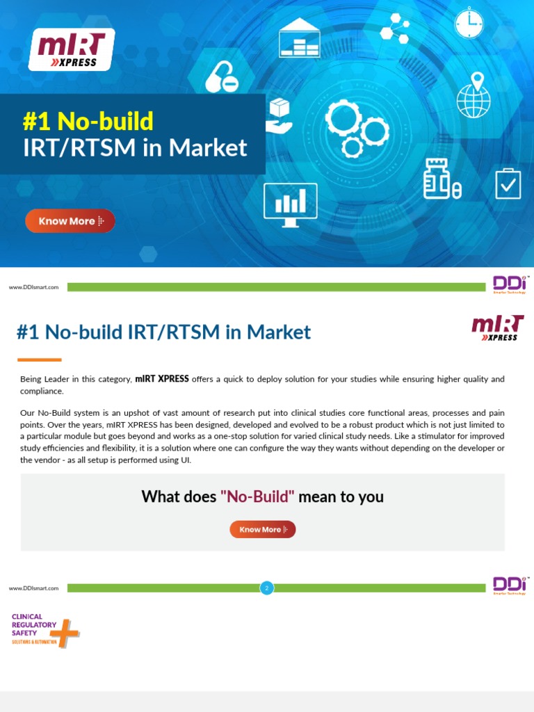 Clinical RTSM System | PDF