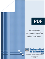 Modelo de Autoevaluacion Institucional