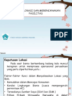 Memilih Lokasi Dan Merencanakan Fasilitas: Stikes Syedza Saintika Padang