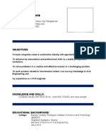 Jayson M. Obra: Objectives