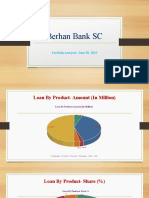 Berhan Bank SC: Portfolio Analysis-June 30, 2019