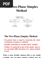 Two Phase Method