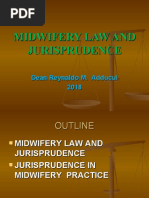 Midwifery Jurisprudence