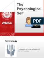 The Psychological Self