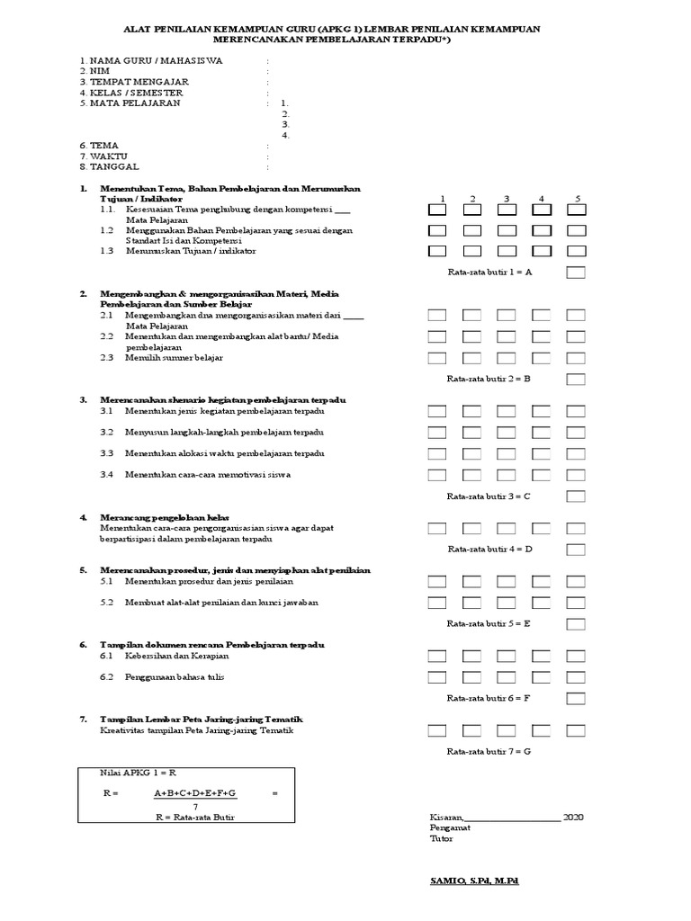 APKG 1 Word | PDF | Seni