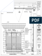 Sliding Gate Elevation and Details