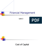 Financial Management: Unit 3