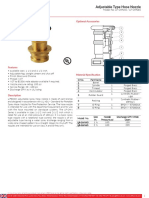 Adjustable Type Hose Nozzle: Optional Accessories