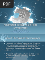 Automated Testing in An Agile Environment