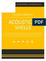 Acoustical Shells Benefits