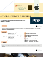 Apple Inc. and Book Publishers: A Presentation On The Famous Negotiation of The Business World