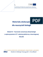 Modul III Materialy Edukacyjne Dla Nauczycieli Biologii PDF