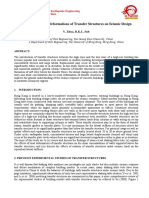 Influence of Local Deformations of Transfer Structures on Seismic Design.pdf