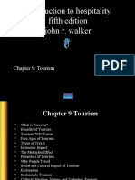 Introduction To Hospitality Fifth Edition John R. Walker: Chapter 9: Tourism