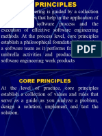 Core principles guide software engineering