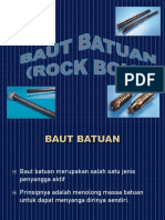 3b Rockbolt & Cabel Bolt