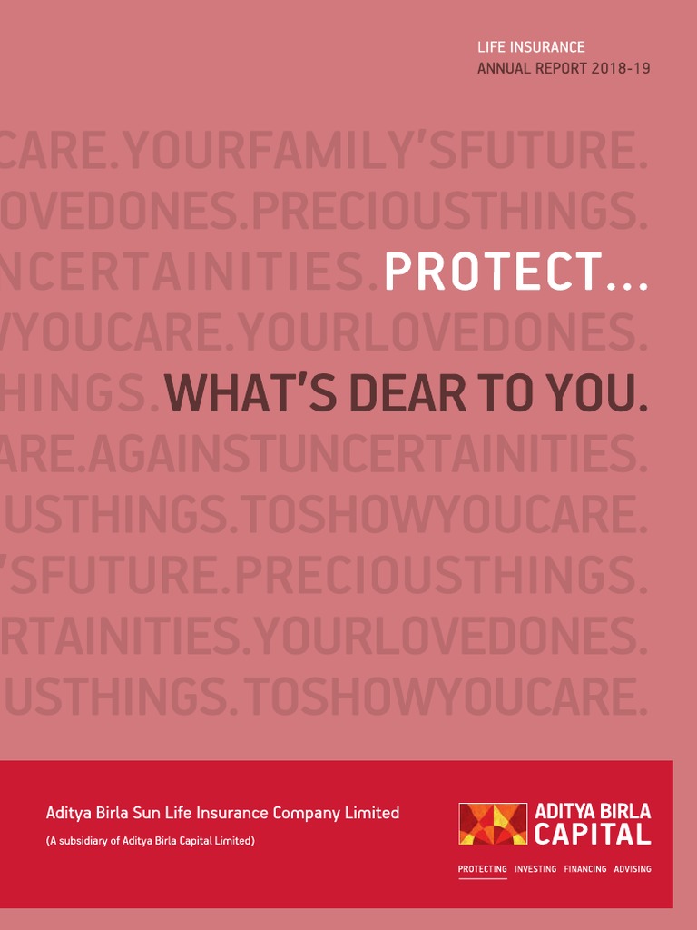 Annual Report 2018 19 Pdf Pdf Prudential Financial Mergers And