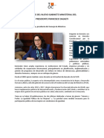 Perfiles Del Gabinete Sagasti - Toc Asociados