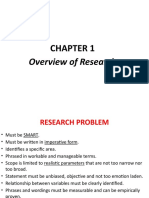 CH1 - Overview of Research