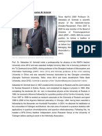 Curriculum Vitae Prof. Sebastian M. Schmidt PDF