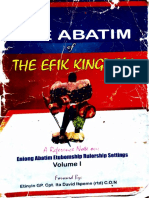 The Abatim of The Efik Kingdom - A Reference Note On Eniong Abatim Etubomship Rulership Settings (Vol.1) - Nkebem Nkebem