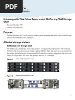 QRB 157 - Storage Shelf-Hot-swappable Disk Drive Replacement - NBA5240 - v4.0 - July-4-2016