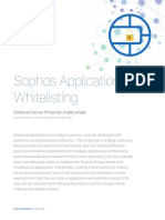 Sophos Application Whitelisting: Advanced Server Protection Made Simple