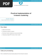 Customer Segmentation in Python Chapter4