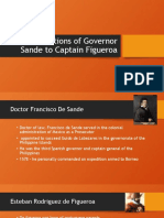 Instructions of Governor Sande To Captain Figueroa