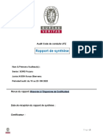 Cipag Coop-Ca Fl-Civ-Itd - CCD 01 Rapport de Synthese Generale Audit Utz-2020