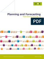 Planning and Forecasting: Topic Gateway Series No. 17