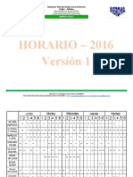 Institución Educativa Roque Acosta Echeverría horario 2016