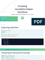 Spoken Language Processing in Python Chapter4